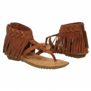 Minnetonka Fringe Sandals